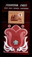 1980-Indonesia (MNH=**) Foglietto 1 Valore Veliero - Indonésie