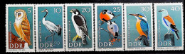 1967-Germania (MNH=**) Serie 6 Valori Uccelli - Autres & Non Classés