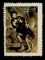 1944-Italia (MLH=*) Settimana Del Profugo Boccasile Erinnofilo - Vignetten (Erinnophilie)