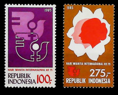 1985-Indonesia (MNH=**) Giornata Donna - Indonesië