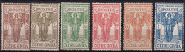 1926-Oltre Giuba Non Dentellati Serie 6 Valori Istituto Coloniale (36 41) - Oltre Giuba