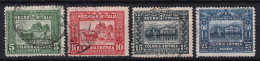 1910/14-Eritrea (O=used) Serie 4 Valori Pittorica (34/7) - Erythrée