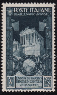 1937-Italia (MLH=*) L.2,55+2 Bimillenario Augusteo - Ongebruikt