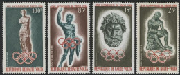 1964-Alto Volta (MNH=**) S.4v."Giochi Olimpici Di Tokyo" Cat.Yvert 2013 Euro 5.5 - Obervolta (1958-1984)