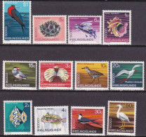 1969-Cocos Isole (MNH=**) S.12v."Shells,Birds,Decimal Currency"cat.Stanley Gibbo - Isole Cocos (Keeling)