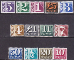 1970-Gran Bretagna (MNH=**) Segnatasse S.13v."Monetizzazione Decimale"catalogo U - Neufs
