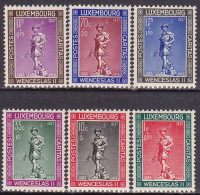 1937-Lussemburgo (MLH=*) S.6v.con TL (light Hinge) "Caritas,pro Infanzia,Duca Ve - Autres & Non Classés