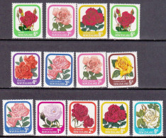 1975/9-Nuova Zelanda (MNH=**) S.13v.comprese Varietà Di Dentellatura "Rose" - Andere & Zonder Classificatie