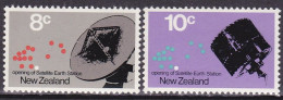 1971-Nuova Zelanda (MNH=**) S.2v."Satellite,parabola" - Andere & Zonder Classificatie