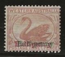 Western Australia     .   SG    .    111a  (2 Scans)         .   (*) / *       .     Mint-hinged With Partly Gum - Ungebraucht