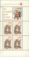 1982-Olanda (MNH=**) Foglietto 5v."Bimbi E Animali" - Unused Stamps
