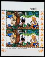 1977-Nuova Zelanda (MNH=**) Foglietto Due S.6v."pro Sanità Bambini E Animali" - Other & Unclassified
