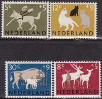 1964-Olanda (MNH=**) S.4v."beneficenza,serie Estiva.Animali Vari"catalogo Unific - Neufs