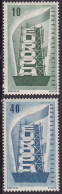 1956-Germania (MLH=*) S.2v.con TL (light Hinge) "Europa Cept" - Sonstige & Ohne Zuordnung