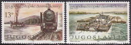 1981-Jugoslavia (MNH=**) S.2v."125 Anniversario Della Fondazione Della Commissio - Sonstige & Ohne Zuordnung