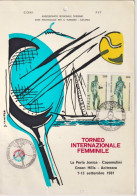 1981-Torneo Internazionale Femminile Di Tennis La Perla Ionica Capomulini Green  - 1981-90: Marcophilie