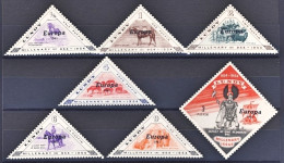1961-Gran Bretagna Lundy (MNH=**) S.7v."Europa Cept" - Unused Stamps