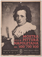 1937-Mostra Della Pittura Napoletana Del '600-'700 E '800 Rara Locandina Cartonc - Posters