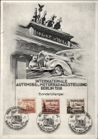 1938-Berlino Internationale Automobil U.Motorrad Ausstellung - Otros & Sin Clasificación