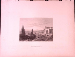 1839-Verona Incisione Su Acciaio Di S.Fisher Dim.23x30cm. - Landkarten