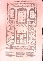 1606-Ramusio Xilografia "La Chiesa Di Nostra Donna"dim.16x27 Cm.tratta Dall'oper - Stiche & Gravuren