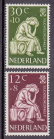 1960-Olanda (MNH=**) S.2v."Anno Del Rifugiato" - Ungebraucht