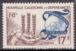1963-Nuova Caledonia (MNH=**)s.1v."Campagna Mondiale Contro La Fame" - Nuovi