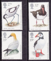 1989-Gran Bretagna (MNH=**) S.4v."uccelli,centenario Della Società Reale Alla Pr - Ongebruikt