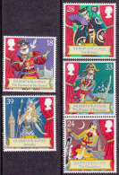 1992-Gran Bretagna (MNH=**) S.5v."anniversario Della Nascita Di Sir Sullivan,com - Unused Stamps