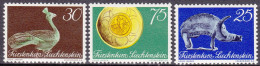 1971-Liechtenstein (MNH=**) S.3v."Nuovo Museo Nazionale" - Other & Unclassified