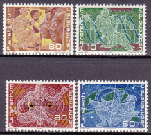 1969-Liechtenstein (MNH=**) S.4v."Indipendenza,allegoria" - Other & Unclassified