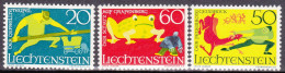 1969-Liechtenstein (MNH=**) S.3v."Leggende Locali 3 Serie" - Sonstige & Ohne Zuordnung