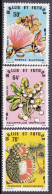 1979-Wallis Et Futuna (MNH=**) S.3v."fiori E Frutta"catalogo Euro 12 - Ungebraucht