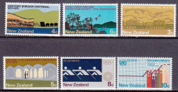 1973-Nuova Zelanda (MNH=**) S.6v."Commemorazioni" - Sonstige & Ohne Zuordnung