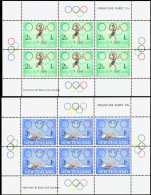 1968-Nuova Zelanda (MNH=**) Due Foglietti 12 Valori "a Profitto Delle Opere Per  - Other & Unclassified