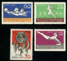 1959-Russia (MNH=**) S.4v."spartakiadi"catalogo Euro 3 - Other & Unclassified