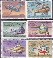 1980-Russia (MNH=**) S.6v."elicotteri"catalogo Euro 5 - Andere & Zonder Classificatie