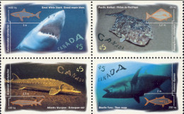 1997-Canada (MNH=**) S.4v."pesci Oceanici"catalogo Euro 5 - Otros & Sin Clasificación