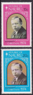 1974-Nauru (MNH=**) S.2v."rev.Delaporte,natale"catalogo Euro 3,75 - Nauru