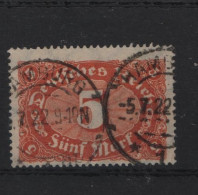 Deutsches Reich  Michel Kat.Nr. Gest 194b Geprüft - Used Stamps
