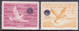 1960-Cuba (MNH=**) S.2v."Giornata Del Francobollo,uccelli"catalogo Euro 3,5 - Sonstige & Ohne Zuordnung