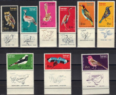 1983-Israele (MNH=**) Posta Aerea 9v."Uccelli"catalogo Euro 12,5 - Other & Unclassified