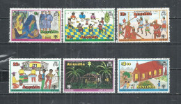 ANGUILLA 1978 - CHRISTMAS - CPL. SET - POSTALLY USED OBLITERE GESTEMPELT USADO - Anguilla (1968-...)