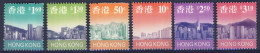 1997-Hong Kong (MNH=**) S.6v."Panoramic Views Of Hong Kong Skyline " - Ongebruikt