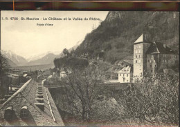 11303502 St Moritz GR Le Chateau Et La Vallee Du Rhone Pointe D Orny St. Moritz - Autres & Non Classés