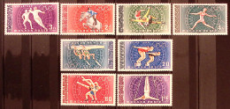 1968-Ungheria (MNH=**) S.8v."Medaglie D'oro Delle Olimpiadi Messico" - Sonstige & Ohne Zuordnung