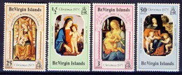 1973-Isole Vergini (MNH=**)s.4v."Christmas" - British Virgin Islands