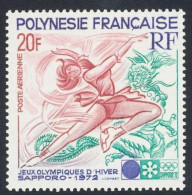 1972-Polinesia (MNH=**) Polinesia Posta Aerea Serie Un Valore Fr. 20 "giochi Oli - Sonstige