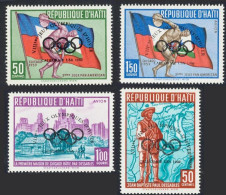 1959-Haiti (MNH=**) S.4v."Olimpiadi Di Squaw Valley"cat.Yvert 2008 Euro 15 - Haiti
