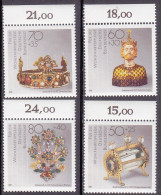 1988-Germania (MNH=**) S.4v."Opere D'arte Nei Musei Nazionali"catalogo Unificato - Sonstige & Ohne Zuordnung